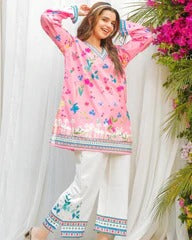 Dananeer Digital Lawn Co-ord Set