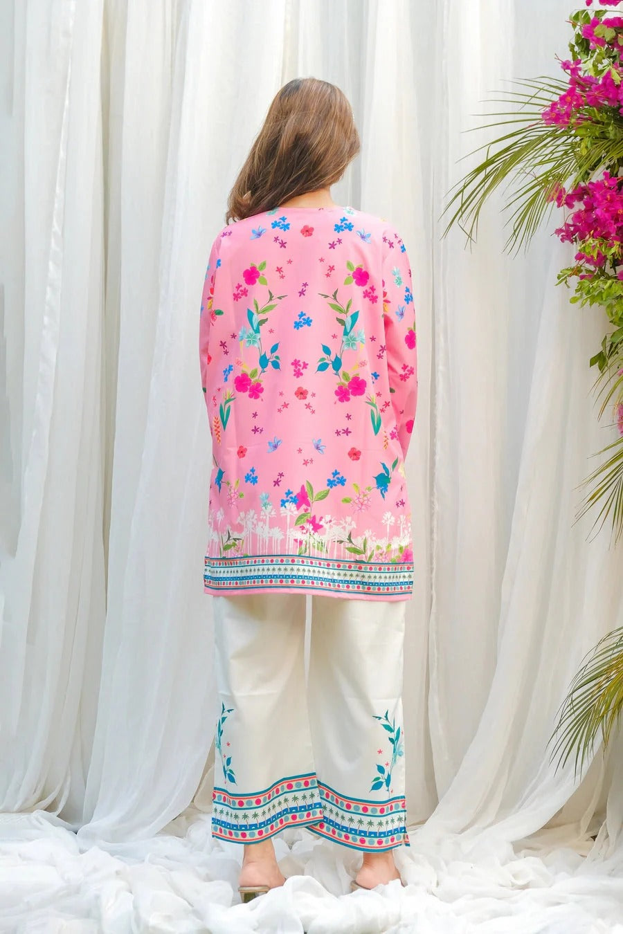 Dananeer Digital Lawn Co-ord Set
