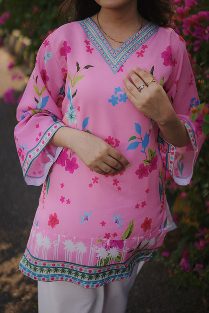 Dananeer Digital Lawn Co-ord Set