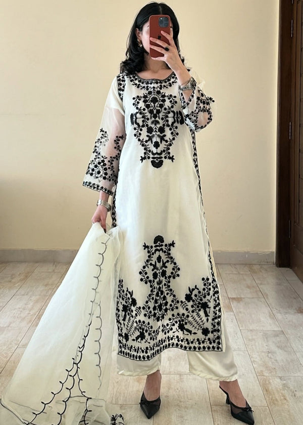 Jasmine - Organza Maxi 3-Pcs.